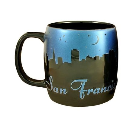 AMERICAWARE Americaware SMSFN04 San Francisco 22 oz Night Sky Silhouette Mug SMSFN04